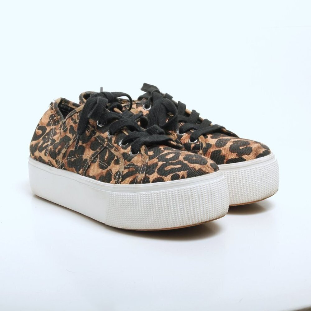 Steve Madden Emmi Leopard Print Platform Sneakers - image 2